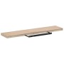 Engineered wood floating shelf 110x23.5x4 cm by , Shelves and shelves - Ref: Foro24-4010697, Price: 40,78 €, Discount: %