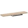 Engineered wood floating shelf 110x23.5x4 cm by , Shelves and shelves - Ref: Foro24-4010697, Price: 36,26 €, Discount: %