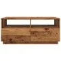 Aged wood coffee table with LED lights 90x49x40 cm by , Coffee table - Ref: Foro24-857710, Price: 113,11 €, Discount: %