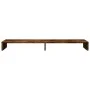 Wooden screen support, smoked oak engineering, 100x27x10cm by , Computer bases and risers - Ref: Foro24-854656, Price: 28,62 ...