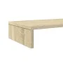 Bildschirmständer aus Eichenholz in Sonoma-Optik, 100x27x10 cm. von , Computersockel und -erhöhungen - Ref: Foro24-854654, Pr...