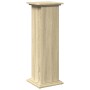 Präsentationssockel mit Aufbewahrung Sonoma-Eiche 31x30x90 cm von , Topfständer - Ref: Foro24-854609, Preis: 65,88 €, Rabatt: %