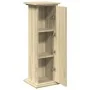 Exhibition pedestal with Sonoma oak storage 31x30x90 cm by , Pot stands - Ref: Foro24-854609, Price: 64,43 €, Discount: %