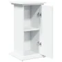Pedestal expositor con almacenaje madera blanco 31x30x60 cm de , Soportes para macetas - Ref: Foro24-854616, Precio: 54,12 €,...