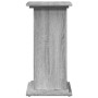 Ausstellungssockel mit Stauraum in Grau Sonoma 31x30x60 cm von , Topfständer - Ref: Foro24-854621, Preis: 47,71 €, Rabatt: %
