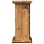 Ausgestellter Sockel mit altertümlichem Holzlager 31x30x60 cm. von , Topfständer - Ref: Foro24-854623, Preis: 47,99 €, Rabatt: %