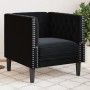 Schwarzer Samt-Chesterfield-Sessel von , Sofas - Ref: Foro24-372678, Preis: 165,26 €, Rabatt: %