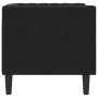 Sillón Chesterfield de terciopelo negro by , Sofas - Ref: Foro24-372678, Price: 165,26 €, Discount: %