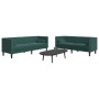 Set de sofás Chesterfield con cojines 2 piezas terciopelo verde by , Sofas - Ref: Foro24-3209293, Price: 668,38 €, Discount: %