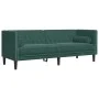 Set de sofás Chesterfield con cojines 2 piezas terciopelo verde by , Sofas - Ref: Foro24-3209293, Price: 637,73 €, Discount: %