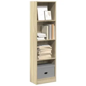 Estantería de madera de ingeniería roble Sonoma 40x24x143 cm by , Bookcases and shelves - Ref: Foro24-857785, Price: 46,73 €,...