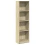 Estantería de madera de ingeniería roble Sonoma 40x24x143 cm de , Librerías y estanterías - Ref: Foro24-857785, Precio: 46,91...