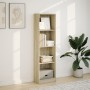 Estantería de madera de ingeniería roble Sonoma 40x24x143 cm by , Bookcases and shelves - Ref: Foro24-857785, Price: 44,73 €,...