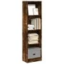 Rauchige Eichenholz-Ingenieurholzregal 40x24x143 cm von , Bücherregale und Regale - Ref: Foro24-857787, Preis: 46,72 €, Rabat...