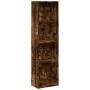 Rauchige Eichenholz-Ingenieurholzregal 40x24x143 cm von , Bücherregale und Regale - Ref: Foro24-857787, Preis: 46,72 €, Rabat...