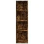 Rauchige Eichenholz-Ingenieurholzregal 40x24x143 cm von , Bücherregale und Regale - Ref: Foro24-857787, Preis: 46,72 €, Rabat...