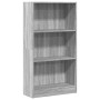 Estantería de madera de ingeniería gris Sonoma 60x24x109 cm by , Bookcases and shelves - Ref: Foro24-857808, Price: 42,96 €, ...