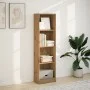 Estantería de madera de ingeniería roble artesano 40x24x143 cm de , Librerías y estanterías - Ref: Foro24-857791, Precio: 47,...