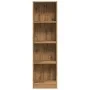 Estantería de madera de ingeniería roble artesano 40x24x143 cm de , Librerías y estanterías - Ref: Foro24-857791, Precio: 47,...