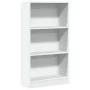 Estantería de madera de ingeniería blanca 60x24x109 cm de , Librerías y estanterías - Ref: Foro24-857803, Precio: 46,11 €, De...