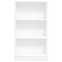 Estantería de madera de ingeniería blanca 60x24x109 cm by , Bookcases and shelves - Ref: Foro24-857803, Price: 42,96 €, Disco...