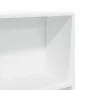 Estantería de madera de ingeniería blanca 60x24x109 cm de , Librerías y estanterías - Ref: Foro24-857803, Precio: 46,11 €, De...