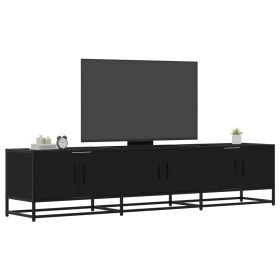 Mueble de TV madera de ingeniería negro 180x35x41 cm von , TV-Möbel - Ref: Foro24-3300785, Preis: 110,44 €, Rabatt: %