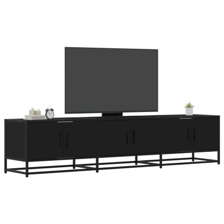 Mueble de TV madera de ingeniería negro 180x35x41 cm von , TV-Möbel - Ref: Foro24-3300785, Preis: 110,44 €, Rabatt: %