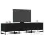 Mueble de TV madera de ingeniería negro 180x35x41 cm von , TV-Möbel - Ref: Foro24-3300785, Preis: 110,44 €, Rabatt: %