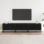 Mueble de TV madera de ingeniería negro 180x35x41 cm von , TV-Möbel - Ref: Foro24-3300785, Preis: 110,44 €, Rabatt: %