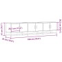 Mueble de TV madera de ingeniería negro 180x35x41 cm von , TV-Möbel - Ref: Foro24-3300785, Preis: 110,44 €, Rabatt: %