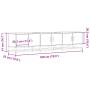 Mueble para TV madera de ingeniería roble ahumado 180x35x41 cm von , TV-Möbel - Ref: Foro24-3300787, Preis: 106,93 €, Rabatt: %