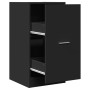Medizinschrank aus schwarzem Ingenieurholz 40x41x77,5 cm von , Schließfächer und Lagerschränke - Ref: Foro24-855188, Preis: 8...