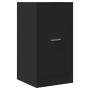 Engineered wood black medicine cabinet 40x41x77.5 cm by , Lockers and storage cabinets - Ref: Foro24-855188, Price: 81,18 €, ...