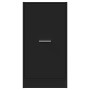 Engineered wood black medicine cabinet 40x41x77.5 cm by , Lockers and storage cabinets - Ref: Foro24-855188, Price: 81,18 €, ...