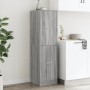 Armario botiquín madera ingeniería gris Sonoma 40x41x144,5 cm by , Lockers and storage cabinets - Ref: Foro24-3309641, Price:...