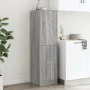 Medizinschrank aus grauer Sonoma-Ingenieurholz 40x41x144,5 cm. von , Schließfächer und Lagerschränke - Ref: Foro24-3309641, P...