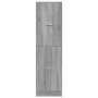 Armario botiquín madera ingeniería gris Sonoma 40x41x144,5 cm by , Lockers and storage cabinets - Ref: Foro24-3309641, Price:...