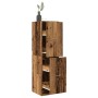 Aged engineered wood medicine cabinet 40x41x144.5 cm by , Lockers and storage cabinets - Ref: Foro24-3309643, Price: 122,82 €...