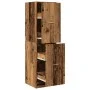 Aged engineered wood medicine cabinet 40x41x144.5 cm by , Lockers and storage cabinets - Ref: Foro24-3309643, Price: 139,03 €...