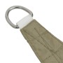 Triangular sail awning beige Oxford fabric 4x4x5.8 m by vidaXL, Umbrellas - Ref: Foro24-135177, Price: 29,05 €, Discount: %