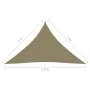 Triangular sail awning beige Oxford fabric 4x4x5.8 m by vidaXL, Umbrellas - Ref: Foro24-135177, Price: 36,81 €, Discount: %