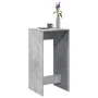 Mesa alta de bar madera ingeniería gris hormigón 51x50x103,5 cm by , Kitchen and dining tables - Ref: Foro24-854421, Price: 6...
