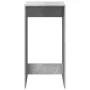 Mesa alta de bar madera ingeniería gris hormigón 51x50x103,5 cm by , Kitchen and dining tables - Ref: Foro24-854421, Price: 6...