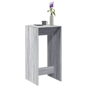 Mesa alta de bar madera ingeniería gris Sonoma 51x50x103,5 cm by , Kitchen and dining tables - Ref: Foro24-854423, Price: 62,...