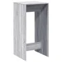 Hoher Barhockertisch aus grauem Sonoma-Ingenieurholz, 51x50x103,5 cm. von , Küchen- und Esstische - Ref: Foro24-854423, Preis...