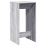 Mesa alta de bar madera ingeniería gris Sonoma 51x50x103,5 cm by , Kitchen and dining tables - Ref: Foro24-854423, Price: 62,...
