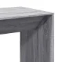 Hoher Barhockertisch aus grauem Sonoma-Ingenieurholz, 51x50x103,5 cm. von , Küchen- und Esstische - Ref: Foro24-854423, Preis...