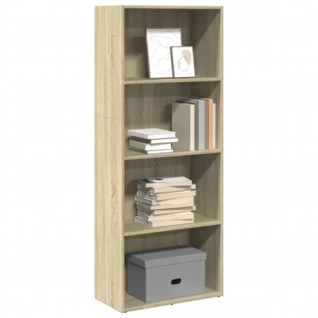 Ingenieurholzregal Sonoma-Eiche 60x30x152 cm von , Bücherregale und Regale - Ref: Foro24-857910, Preis: 67,18 €, Rabatt: %