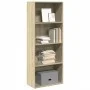Estantería de madera de ingeniería roble Sonoma 60x30x152 cm by , Bookcases and shelves - Ref: Foro24-857910, Price: 68,24 €,...